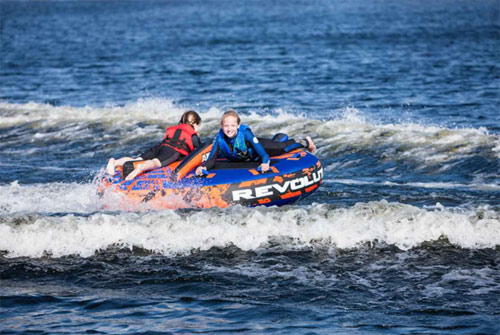 Six Top Tow Tubes Adventure Boating Day