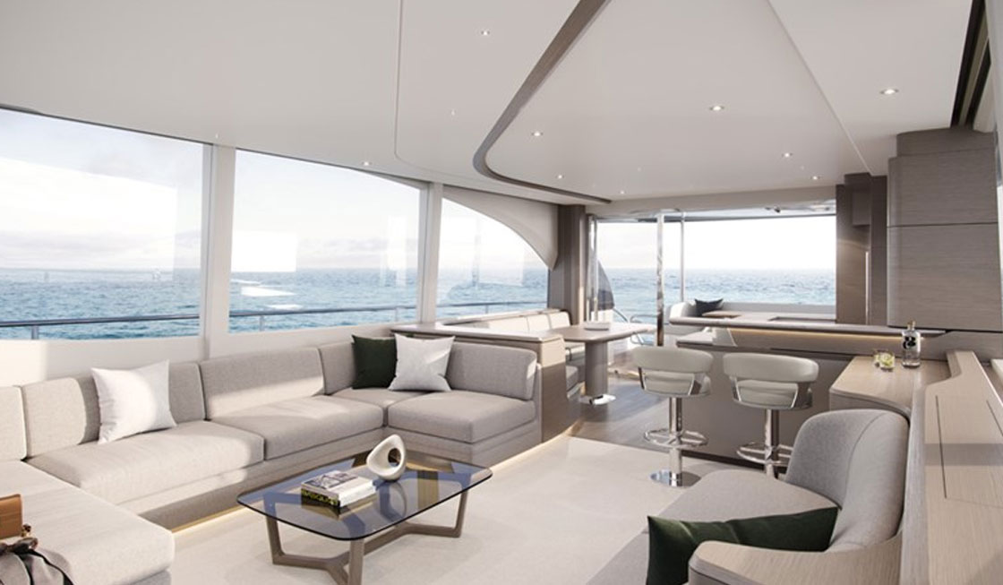 Princess M Class 35M Yacht. - Navnit Marines in Mumbai