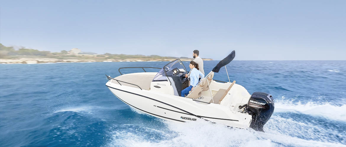 Quicksilver Activ 605 Sundeck Boat distributor in Mumbai
