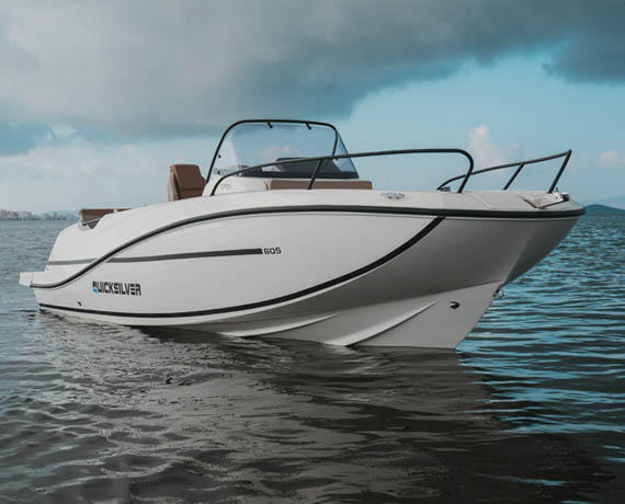 Quicksilver Activ 605 Open Boat distributor in Mumbai 