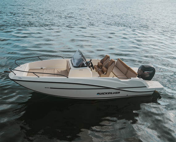 Quicksilver Activ 605 Open Boat distributor in Mumbai 