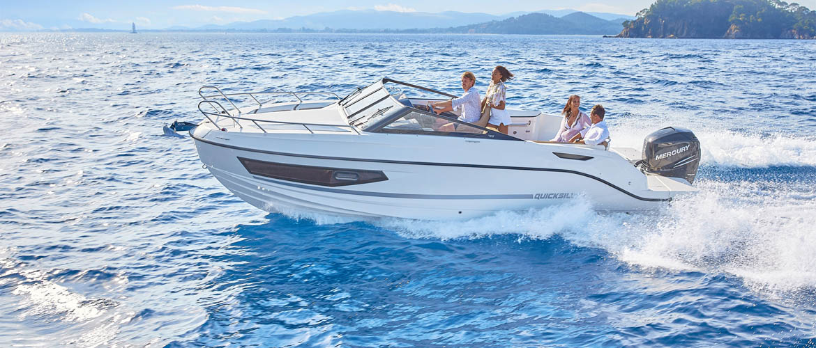 Quicksilver Activ 755 Cruiser Boat distributor in Mumbai