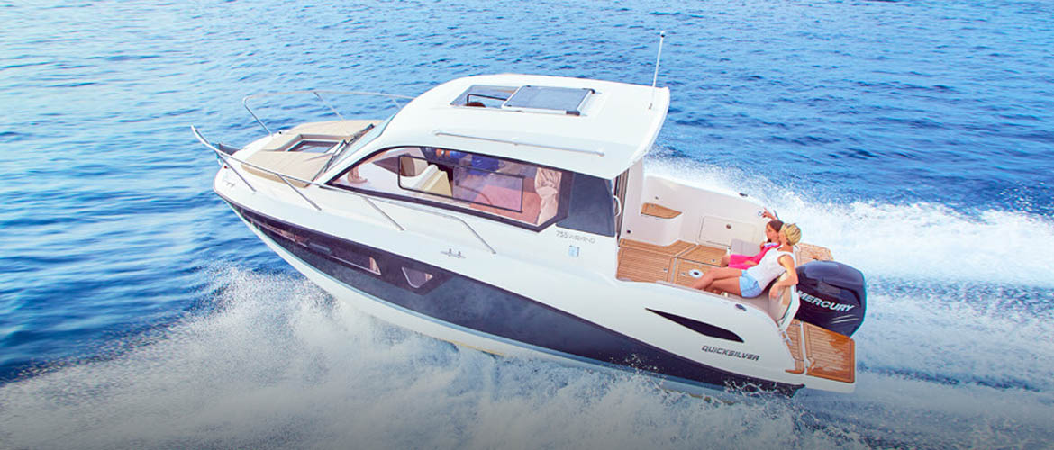 Quicksilver Activ 755 Weekend Boat distributor in Mumbai